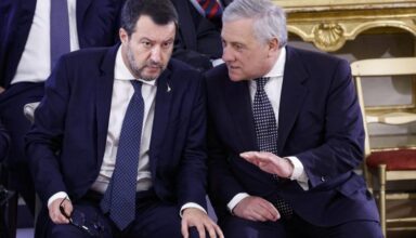 salvini e tajani, trump premio nobel